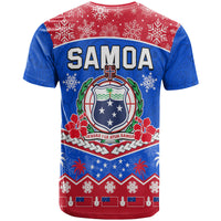 Samoa Tribal Polynesian Christmas Vibe T Shirt LT9 - Polynesian Pride