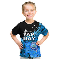 Custom Yap State Day T Shirt Yap Flag and FSM Seal LT9 - Polynesian Pride
