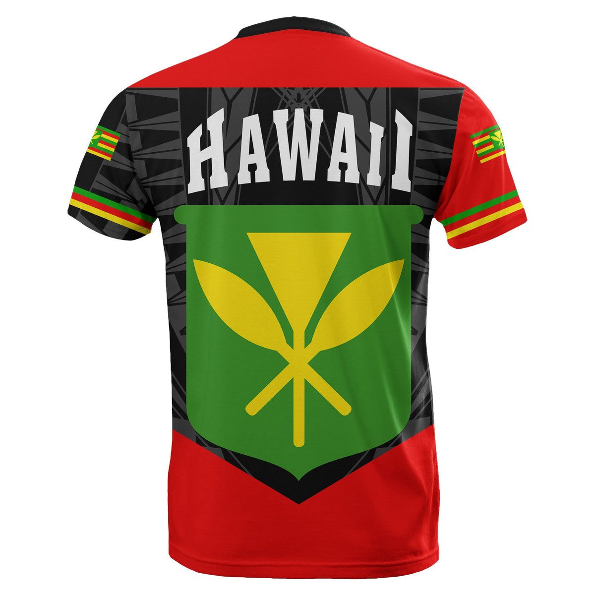 Hawaii Polynesian Kanaka Map T Shirt Ball Style - Polynesian Pride