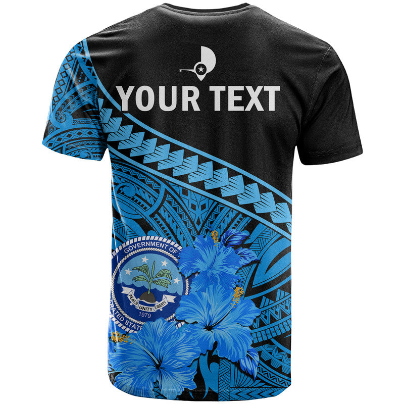Custom Yap State Day T Shirt Yap Flag and FSM Seal LT9 - Polynesian Pride