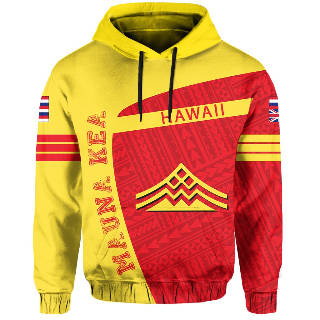 Hawaii Polynesian Mauna Kea Sport Hoodie Premium Style - Polynesian Pride