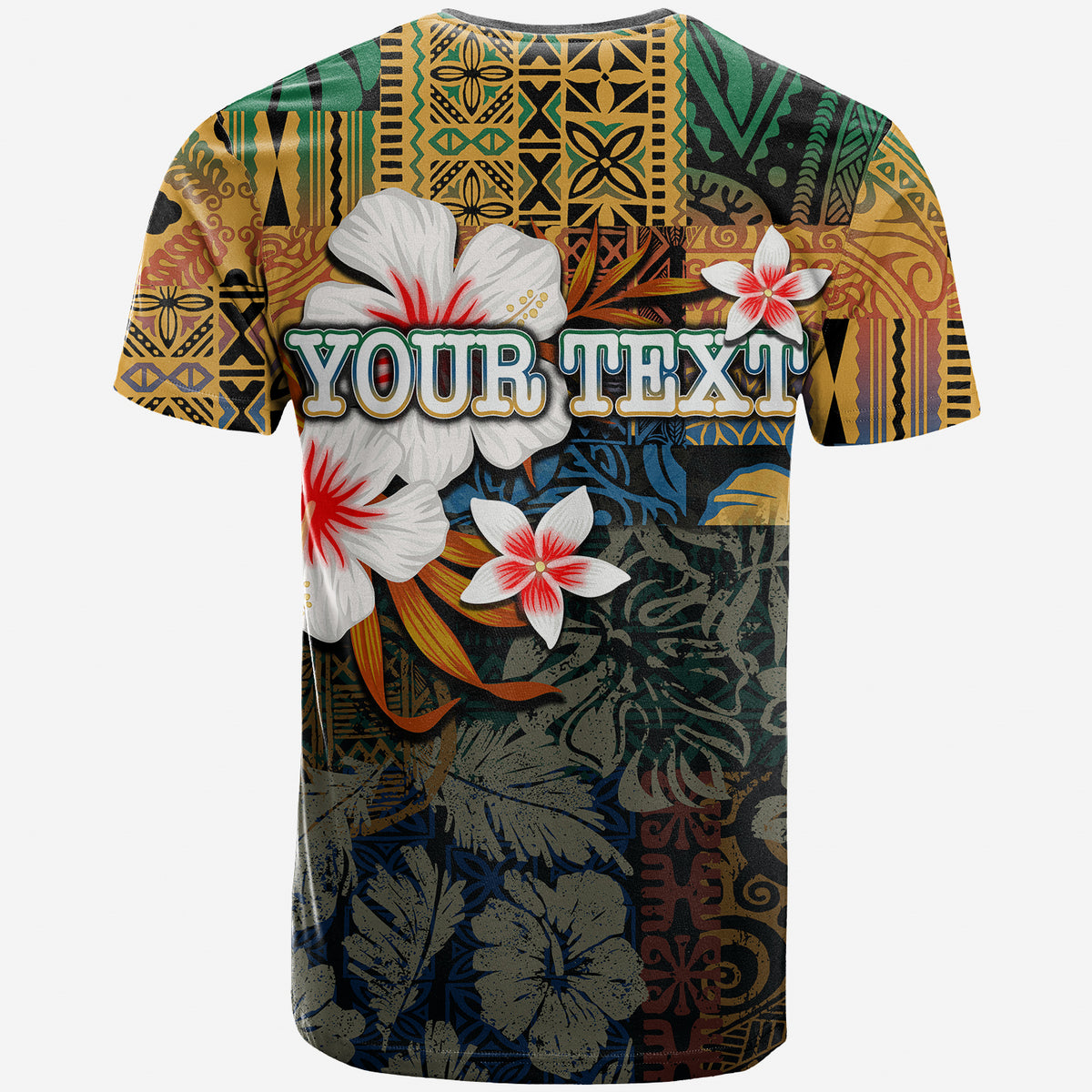 Custom Hawaii Fish Hook T Shirt Style LT6 - Polynesian Pride