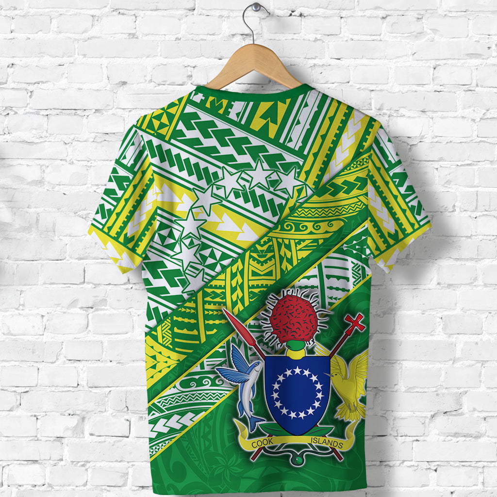 Cook Islands Rugby T Shirt New Breathable LT13 - Polynesian Pride