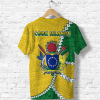 Cook Islands Rugby T Shirt Polynesian Turtle LT13 - Polynesian Pride