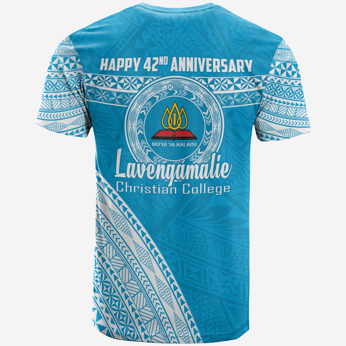 Lavengamalie College Tonga T Shirt Happy 42nd Anniversary LT13 - Polynesian Pride