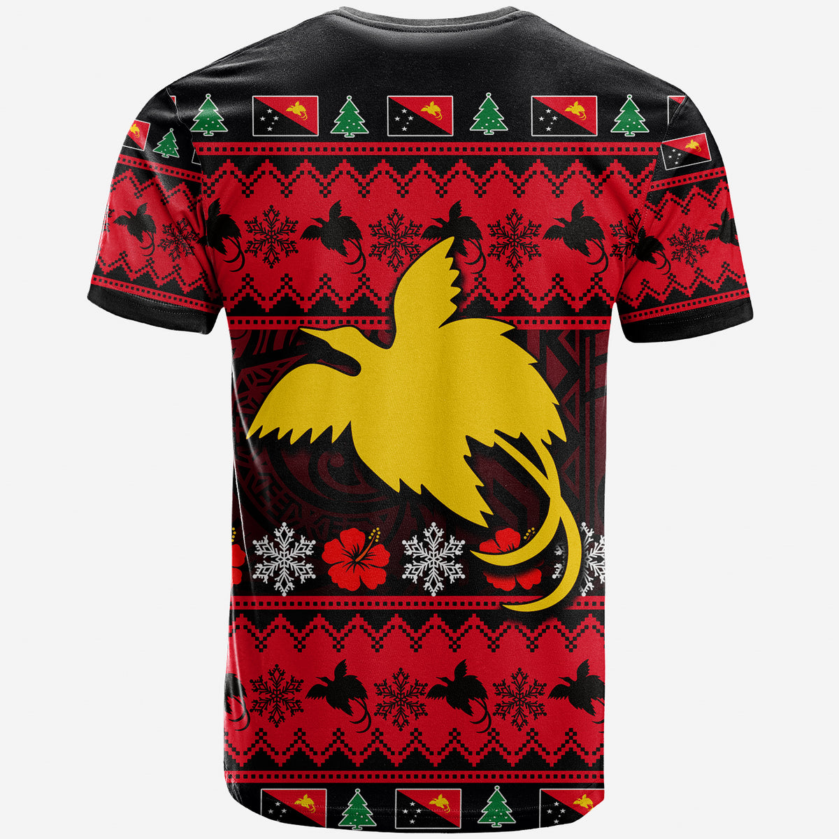 Papua New Guinea Christmas T Shirt LT6 - Polynesian Pride