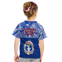 Northern Mariana Islands T Shirt Kid - Polynesian Cnmi Coat Of Arms LT13 - Polynesian Pride
