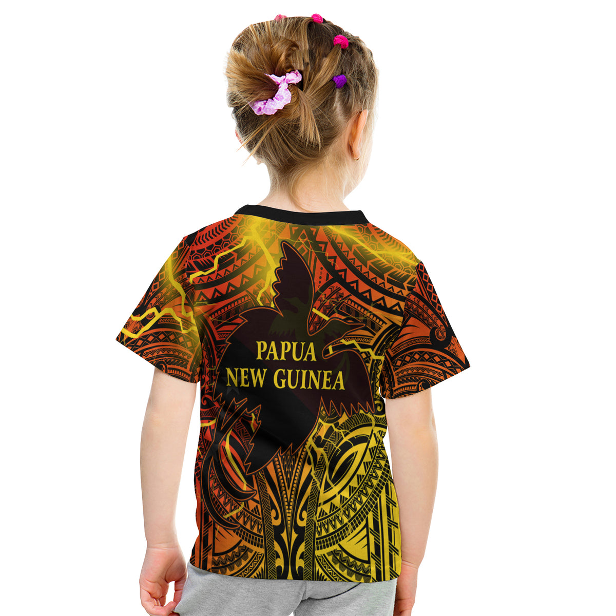 Papua New Guinea T Shirt Kid Stalwart Polynesian Special LT13 - Polynesian Pride