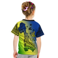 Vanuatu Darvall Wilkins T Shirt Kid Proud Of Malampa LT13 - Polynesian Pride