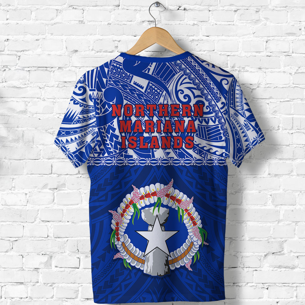 Northern Mariana Islands T Shirt Polynesian CNMI Coat of Arms LT13 - Polynesian Pride