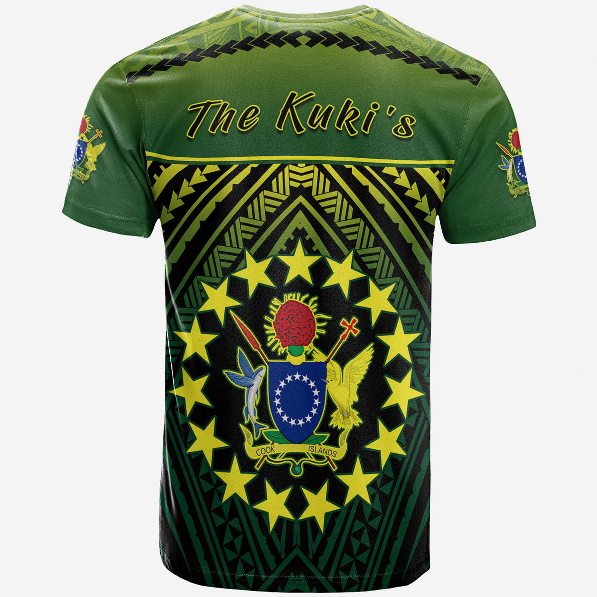 The Kukis T Shirt Cook Islands Rugby LT13 - Polynesian Pride