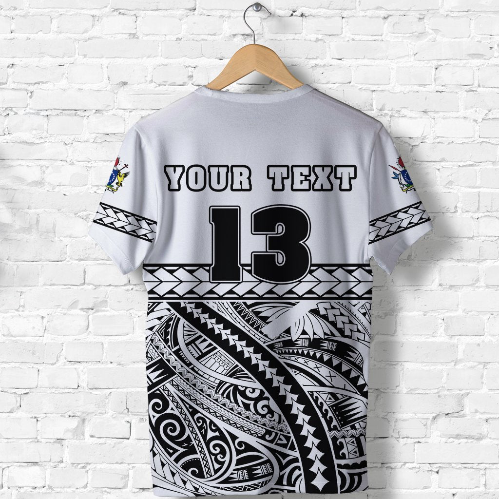 Custom Cook Islands Rugby T Shirt Custom Text and Number - Polynesian Pride