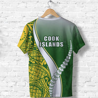 Cook Islands Rugby T Shirt Confident Polynesian - Polynesian Pride