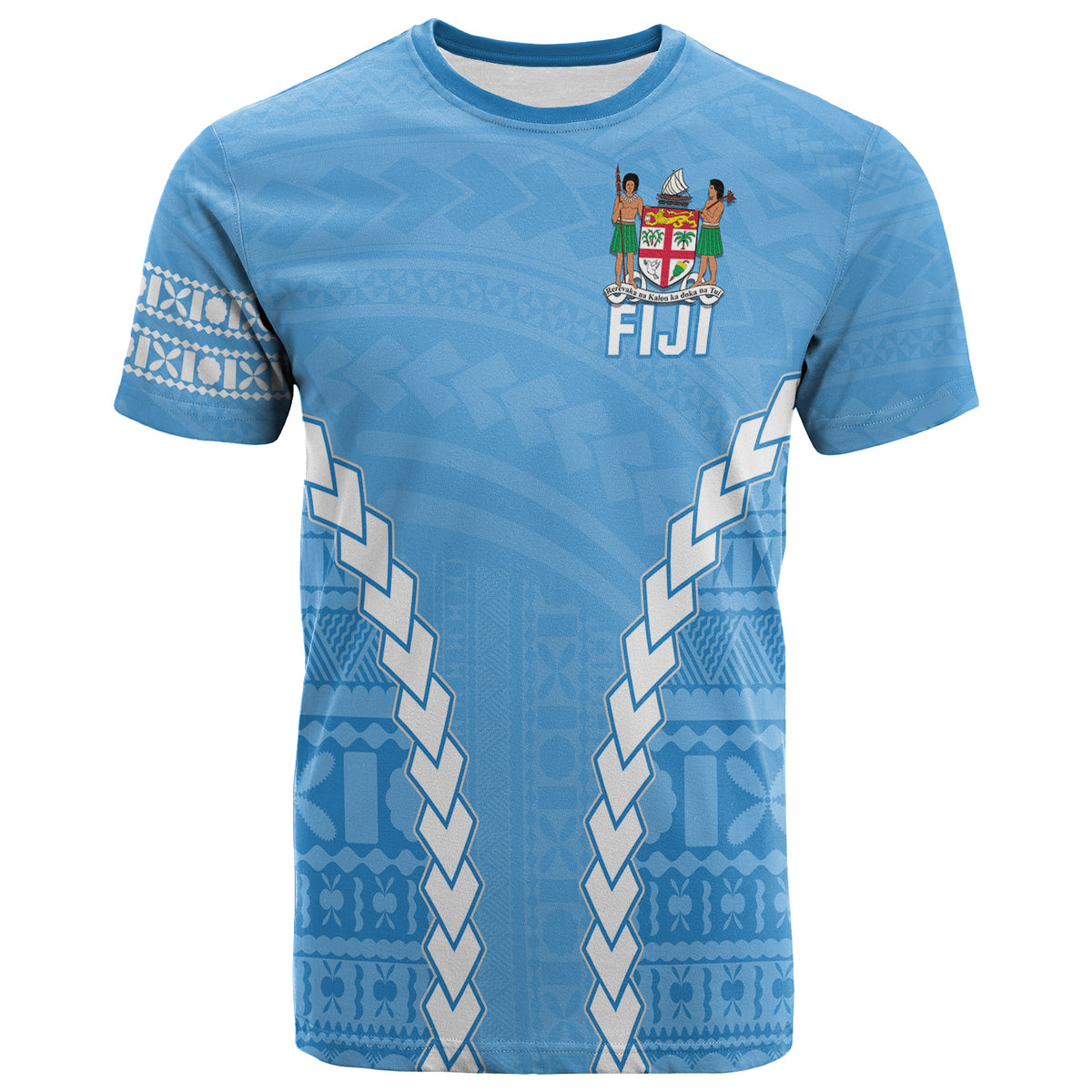 Custom Fiji Impressive T Shirt 2021 Polynesian LT13 - Polynesian Pride