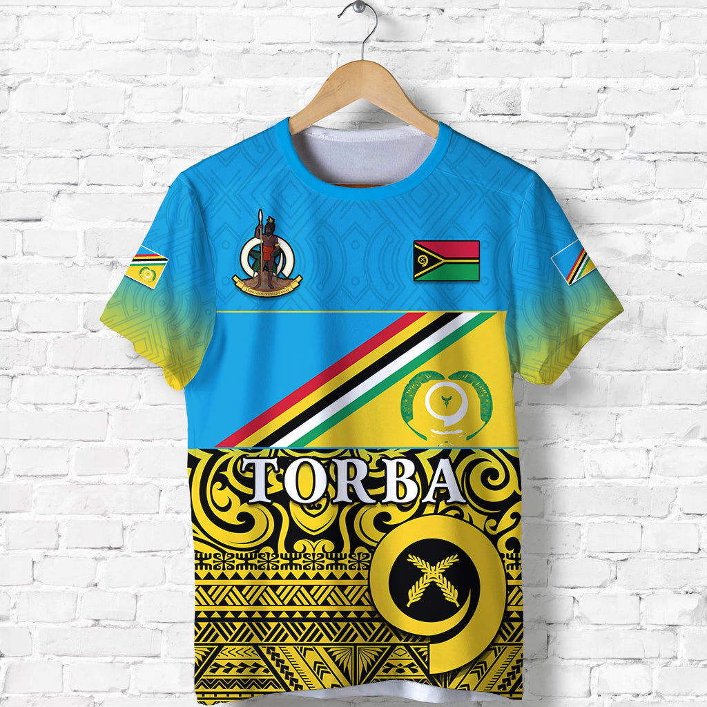 Torba Province T Shirt Vanuatuan Proud LT13 Unisex Blue - Polynesian Pride