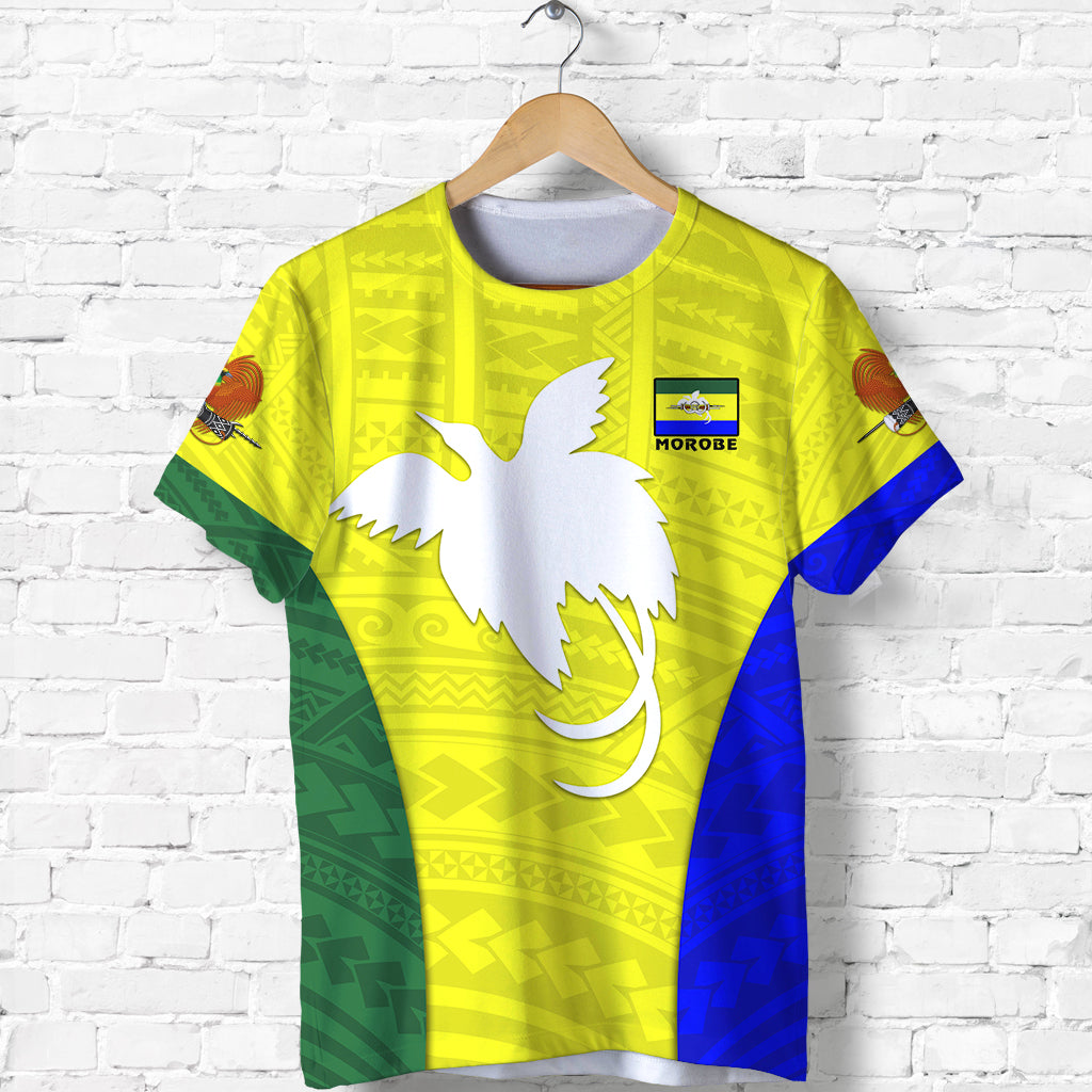 Morobe Province T Shirt Papua New Guinea LT13 Unisex Yellow - Polynesian Pride