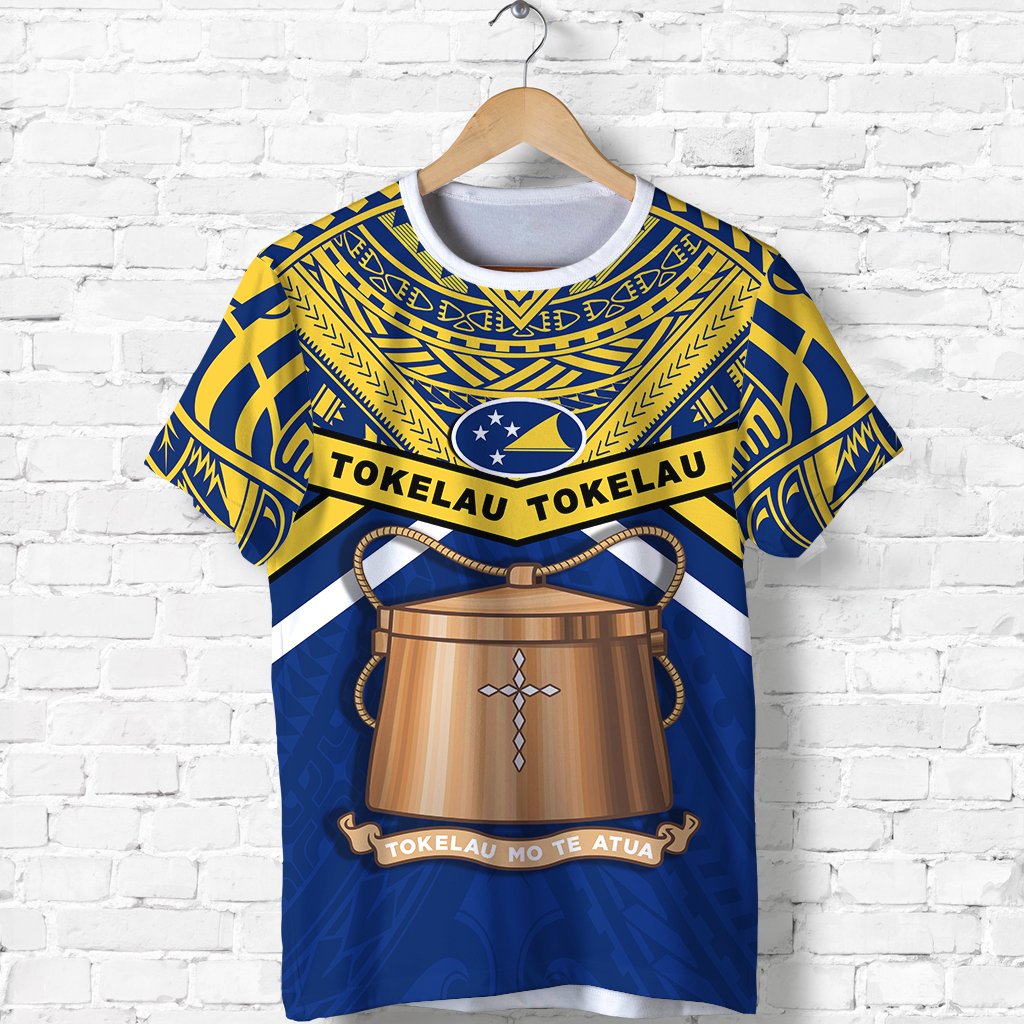 Tokelau Rugby T Shirt Version Unisex Blue - Polynesian Pride