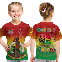(Custom Personalised) Vanuatu Independence Day T Shirt KID 42nd Anniversary Yumi Yumi Yumi LT13 Youth XL Size14 - Polynesian Pride