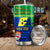 (Custom Personalised) Malampa Fiji Day Tumbler Vanuatu Polynesia mix Flowers LT13 Green - Polynesian Pride