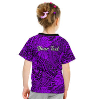 (Custom Personalised) Hawaii T Shirt KID Polynesian Tribal Art Ver.03 LT14 - Polynesian Pride