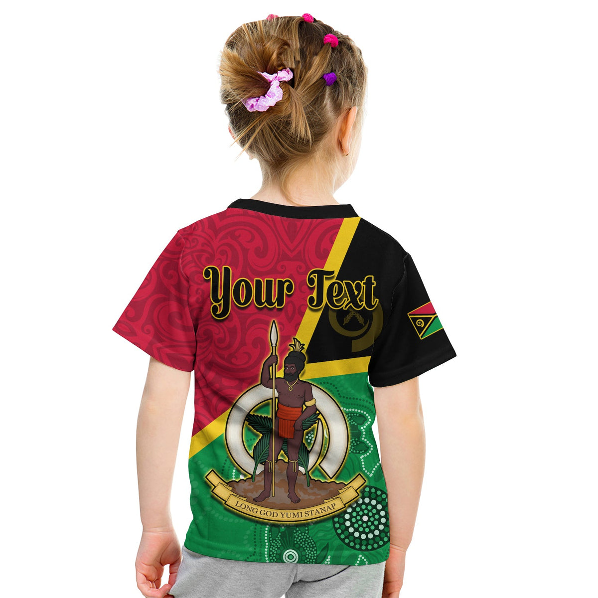 Custom Vanuatu T Shirt Aboriginal Turtle Mix Sand Drawing LT13 - Polynesian Pride