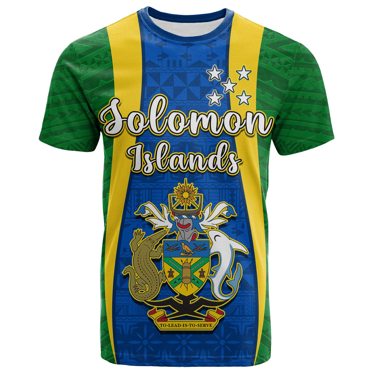 Solomon Islands Day T Shirt 44 Years Independence Anniversary LT13 Green - Polynesian Pride