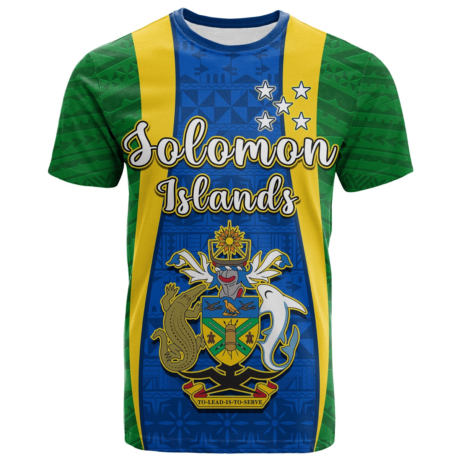 Solomon Islands Day T Shirt 44 Years Independence Anniversary LT13 Green - Polynesian Pride