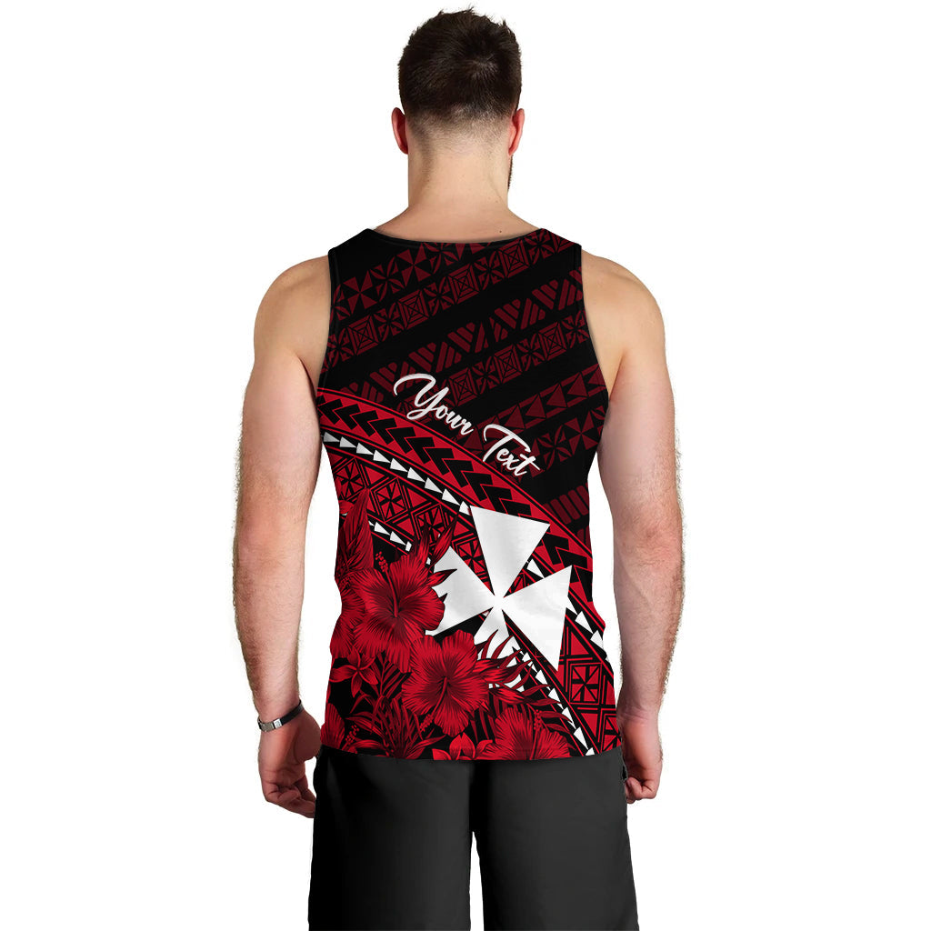 Wallis et Futuna Personalised Men Tank Top Tapa Hibiscus Vibes LT7 - Polynesian Pride