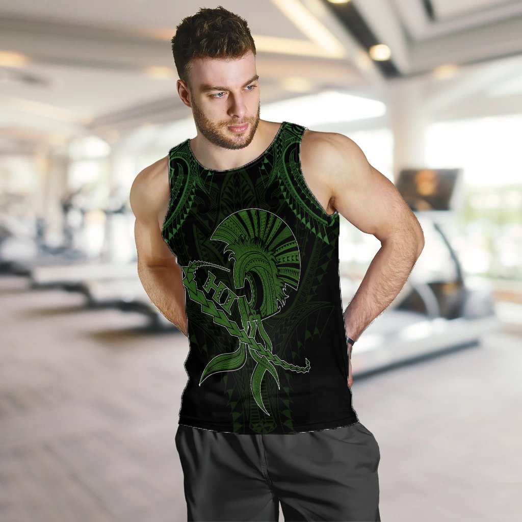 Hawaii Warrior Kanaka Polynesian Men's Tank Top - Rob Style - AH - Polynesian Pride