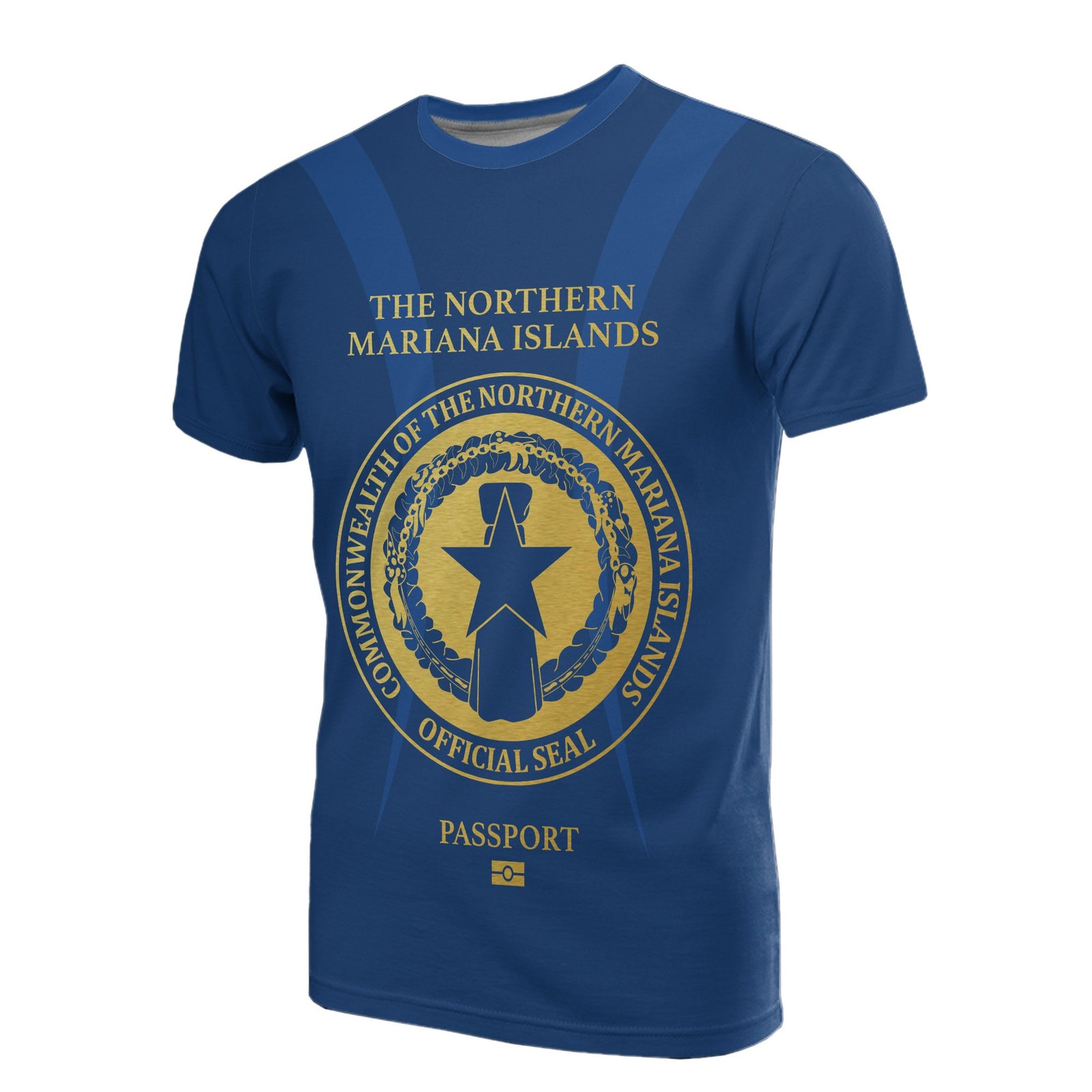 The Northern Mariana Islands All Over Print T Shirt The Northern Mariana Islands Passport Unisex Art - Polynesian Pride