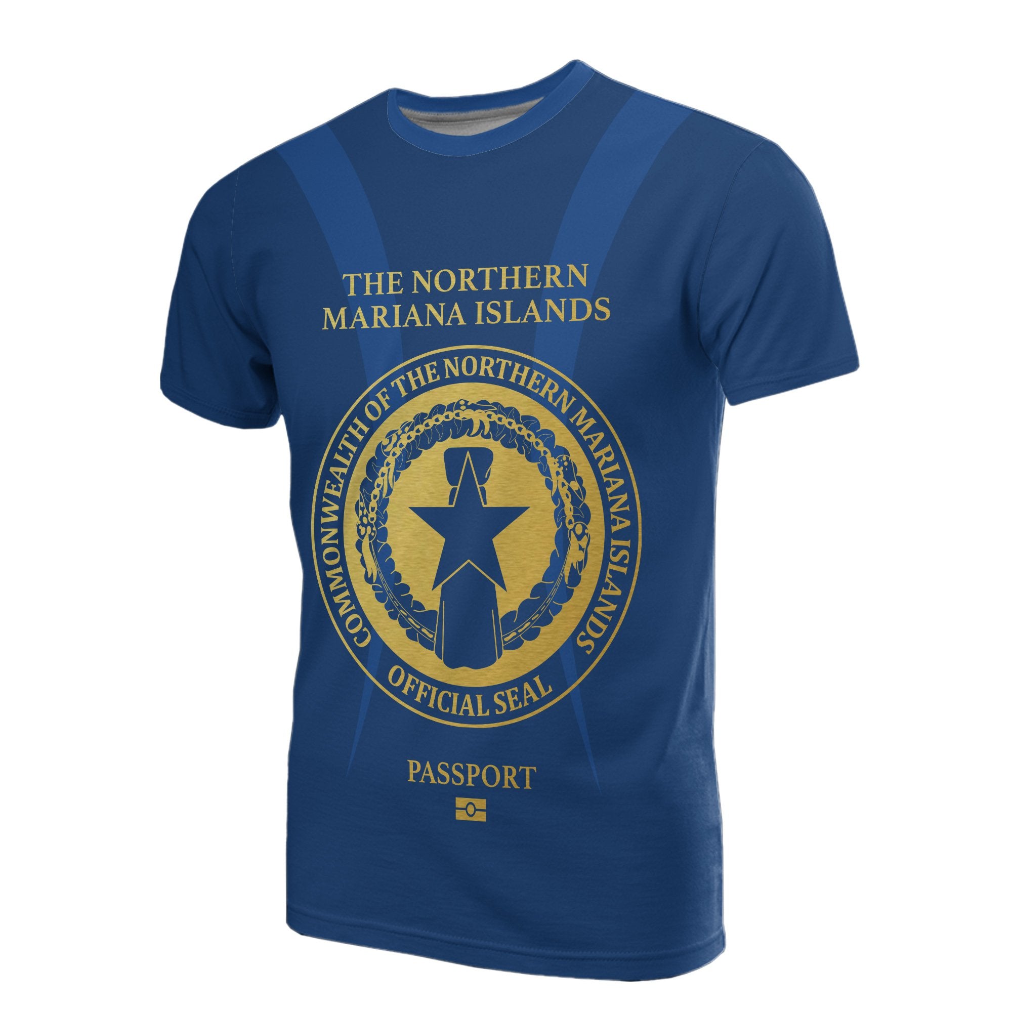 The Northern Mariana Islands All Over Print T Shirt The Northern Mariana Islands Passport Unisex Art - Polynesian Pride