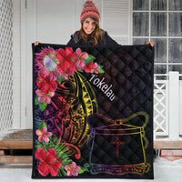 Tokelau Premium Quilt - Tropical Hippie Style - Polynesian Pride