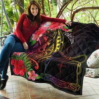 Tokelau Premium Quilt - Tropical Hippie Style - Polynesian Pride