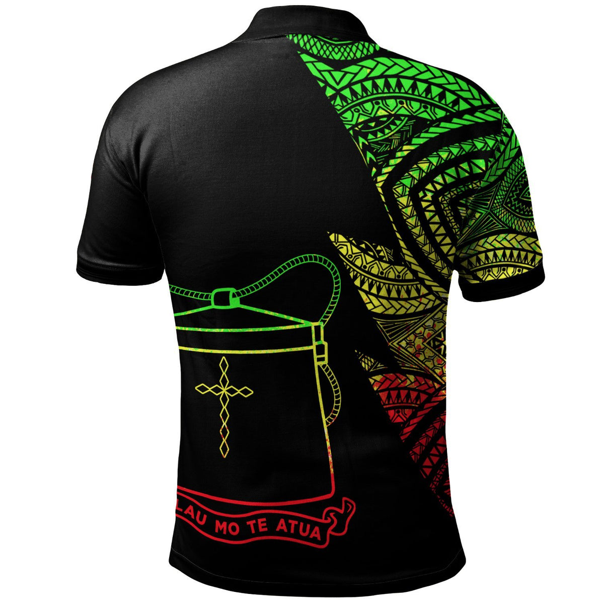 Tokelau Custom Polo Shirt Flash Style Reggae - Polynesian Pride