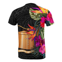 Tokelau T Shirt Polynesian Hibiscus Pattern - Polynesian Pride
