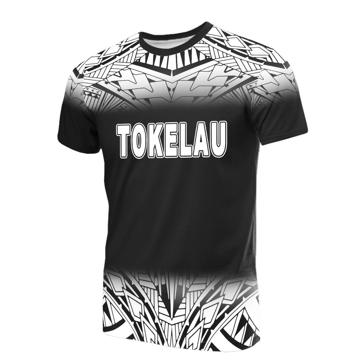 Tokelau T Shirt Polynesian Fog Black Style Unisex Black - Polynesian Pride