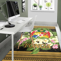 Tonga Area Rug - Polynesian Gold Patterns Collection - Polynesian Pride