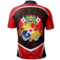 Tonga Polo Shirt Polynesian Sport Style - Polynesian Pride