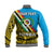 (Custom Personalised) Vanuatu Torba Province Day Baseball Jacket Torba Flag Color Style LT9 - Polynesian Pride