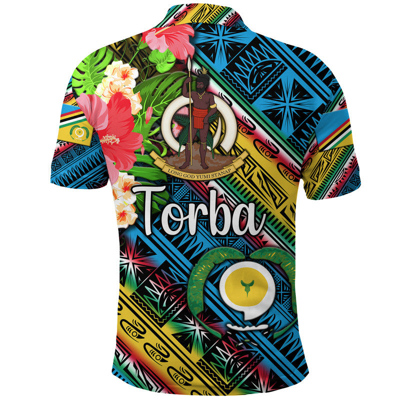 Vanuatu Torba Polo Shirt Independence Be Proud LT8 - Polynesian Pride
