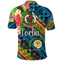 Vanuatu Torba Polo Shirt Independence Be Proud LT8 - Polynesian Pride