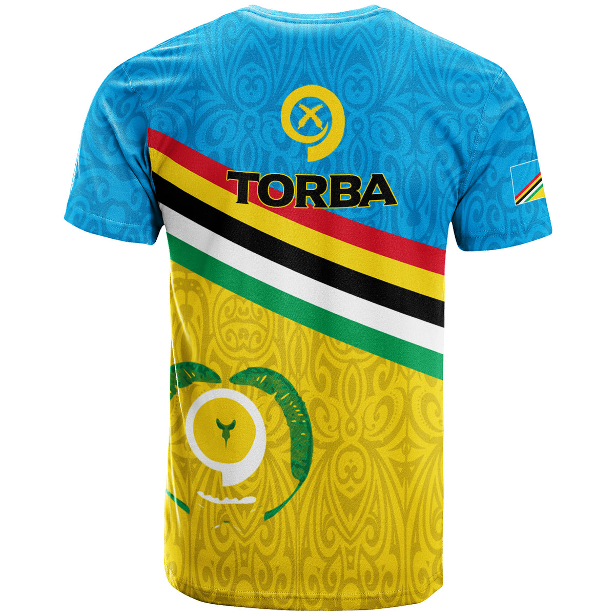 Vanuatu Torba Province T Shirt Flag Style LT12 - Polynesian Pride