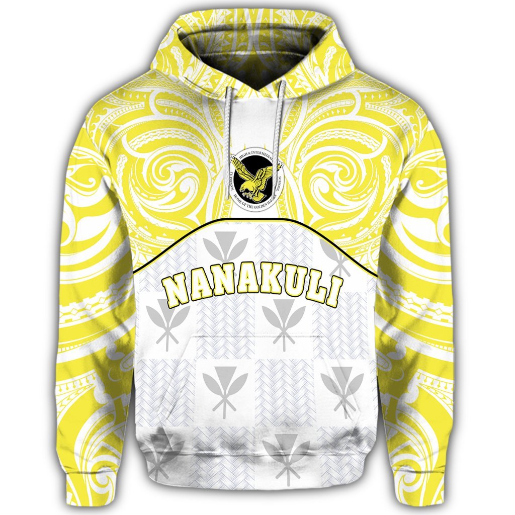 Hawaii Hoodie Kanaka Nanakuli High School Hoodie Demodern Style - Polynesian Pride