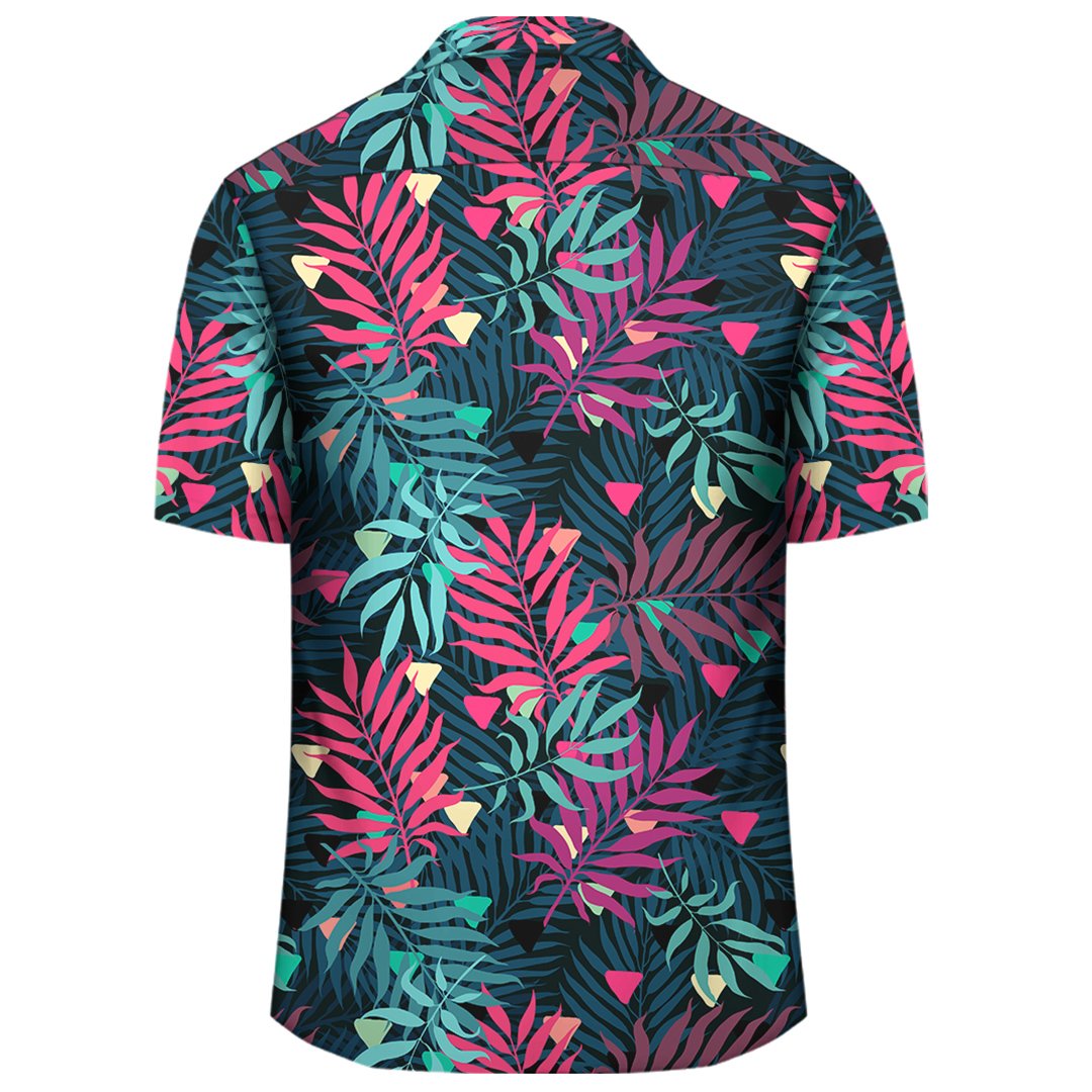 Tropical Pattern Hawaiian Shirt - Polynesian Pride