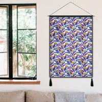Tropical Strelitzia Hanging Poster - AH Hanging Poster 50 x 75 cm Cotton And Linen - Polynesian Pride