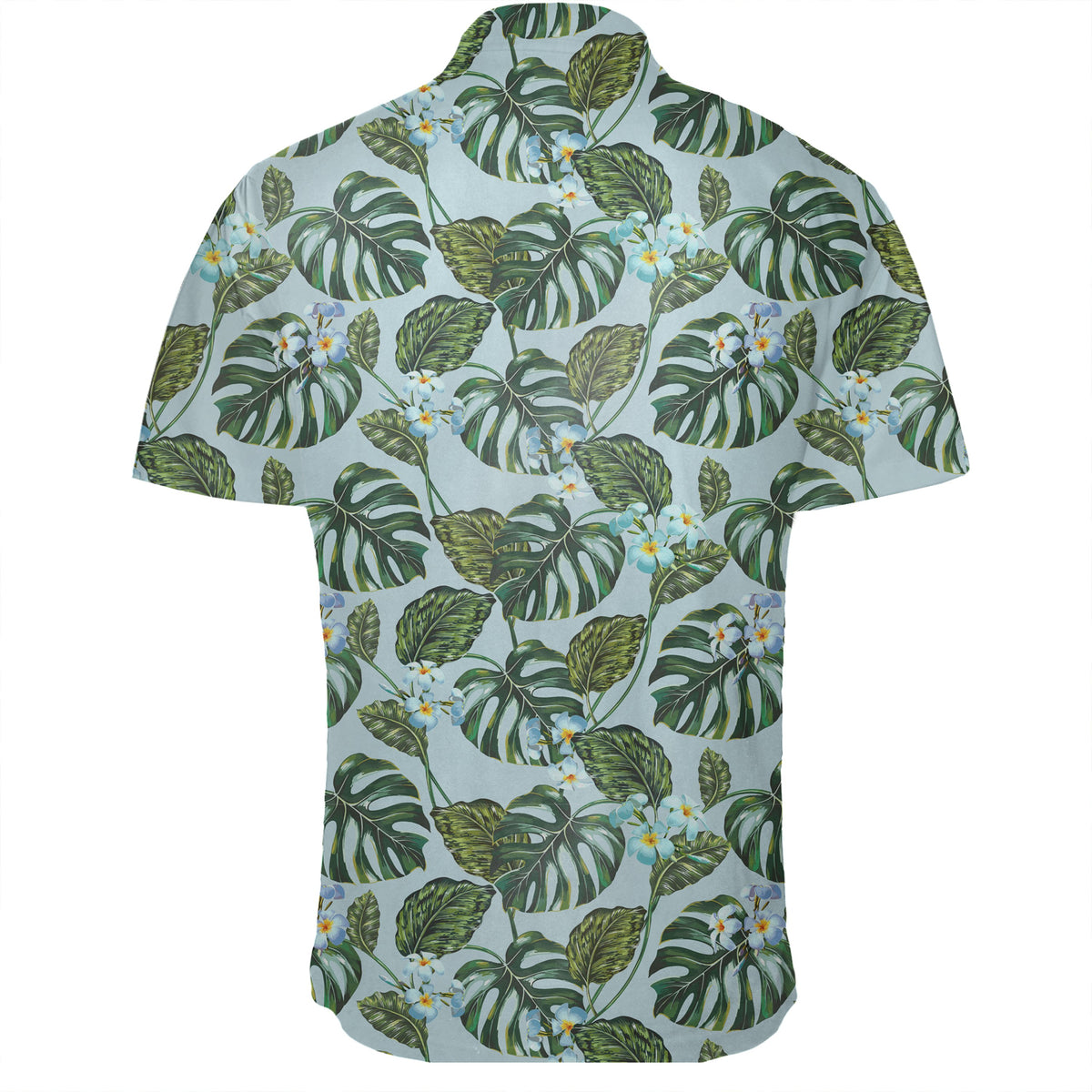 Hawaiian Shirt - Tropical Flowers Monstera Leaf Shirt - Polynesian Pride