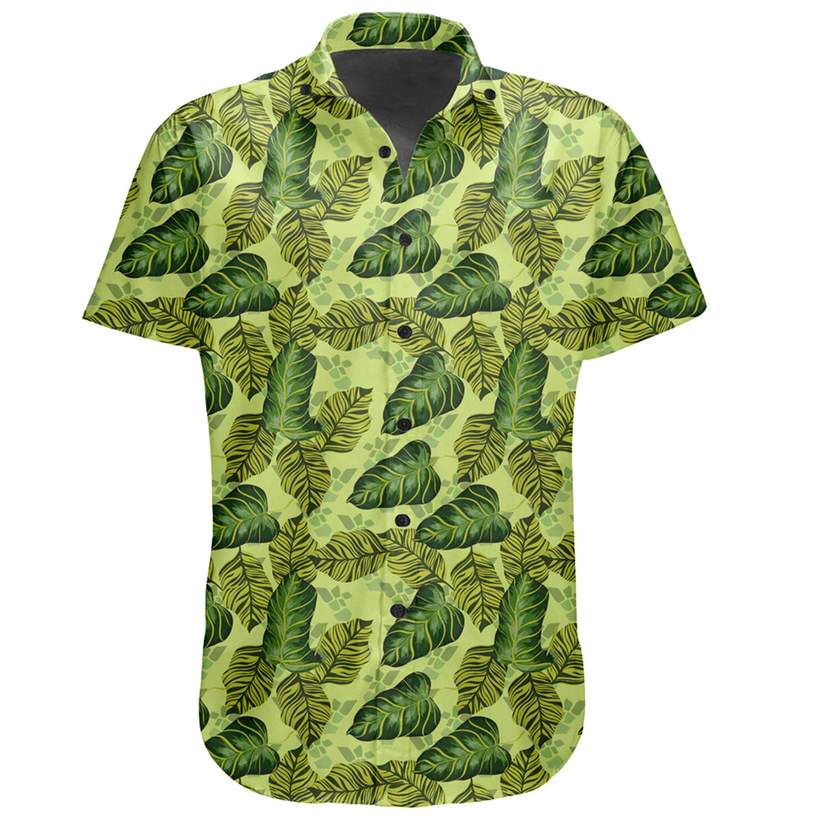 Hawaiian Shirt - Tropical Green Shirt - Polynesian Pride