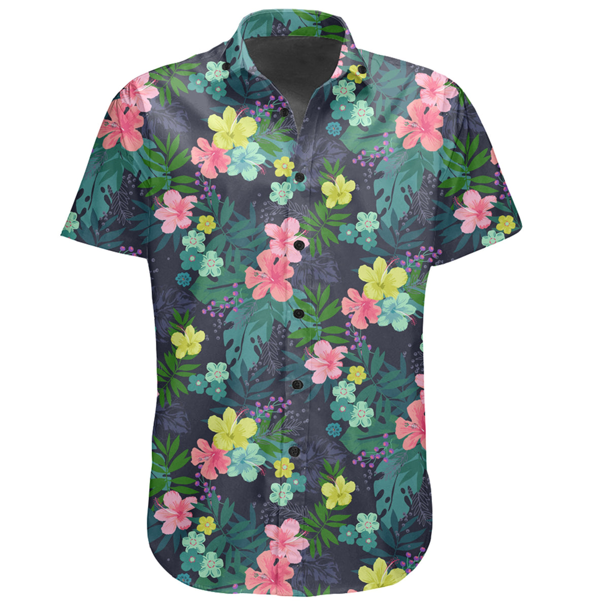 Hawaiian Shirt - Tropical Hibiscus Shirt - Polynesian Pride