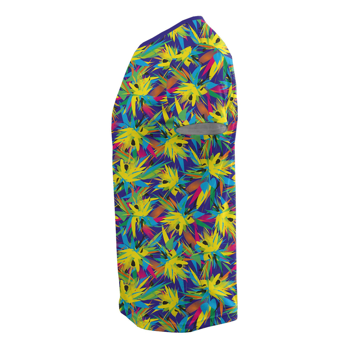 Hawaii Tropical Pattern Mix T Shirt - Polynesian Pride