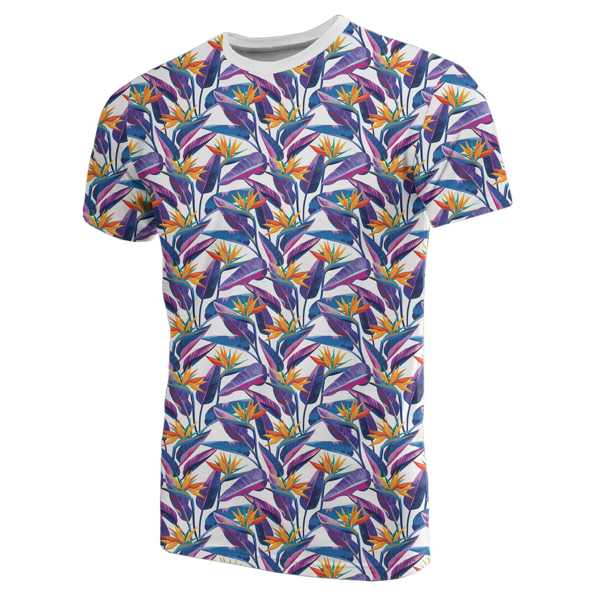 Hawaii Tropical Strelitzia T Shirt - Polynesian Pride